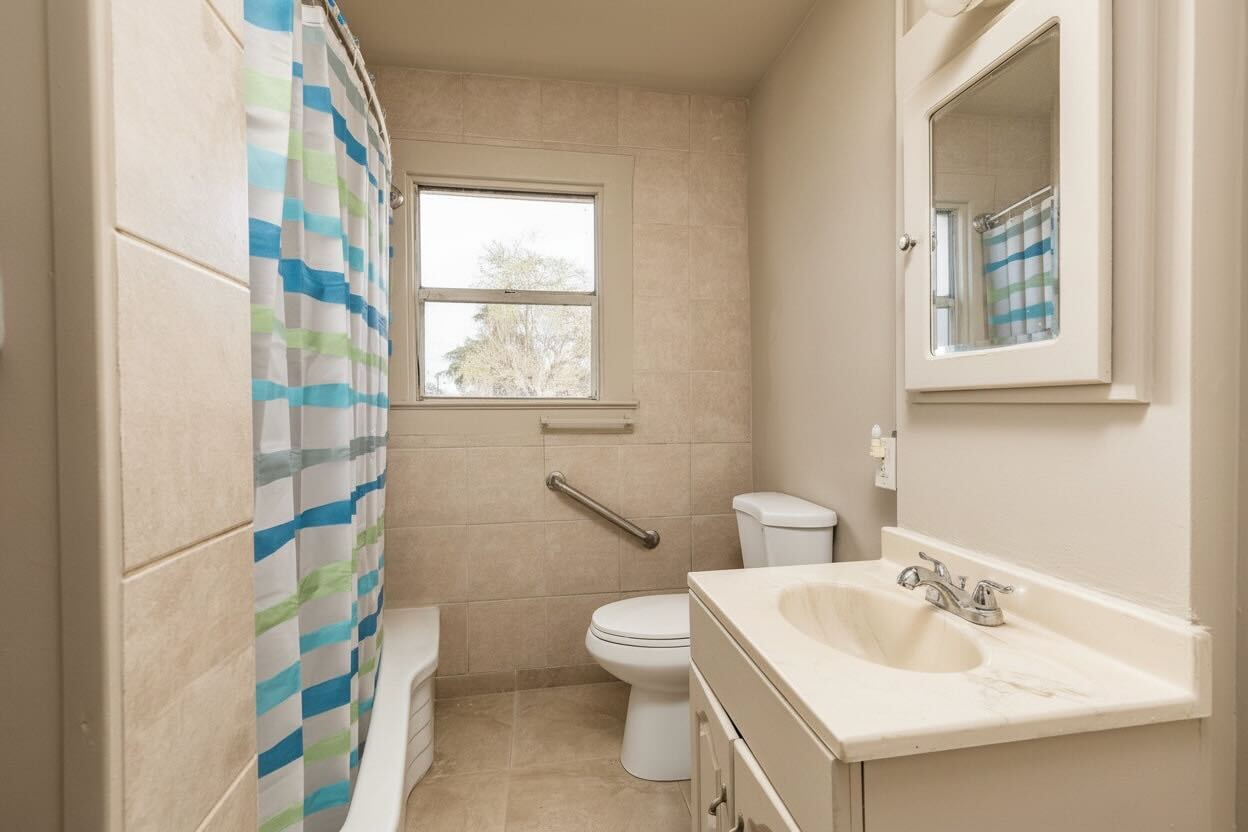 Warmer bathroom enhanced